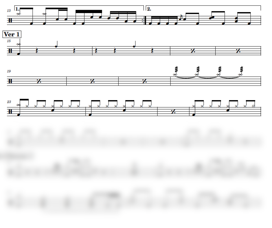 Lạc Trôi ROCK DRUMSHEET - DRUMLESSON (TRẦN TÍN)