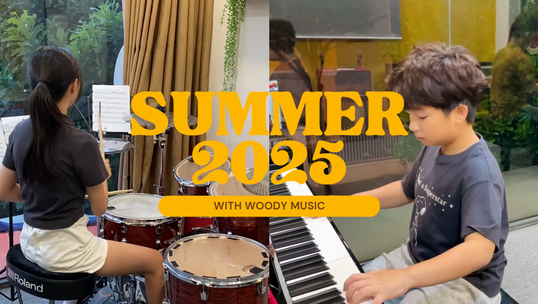 ƯU ĐÃI HÈ 2025 TẠI WOODY MUSIC - TẶNG HỌC THỬ VÀ GIẢM HỌC PHÍ!