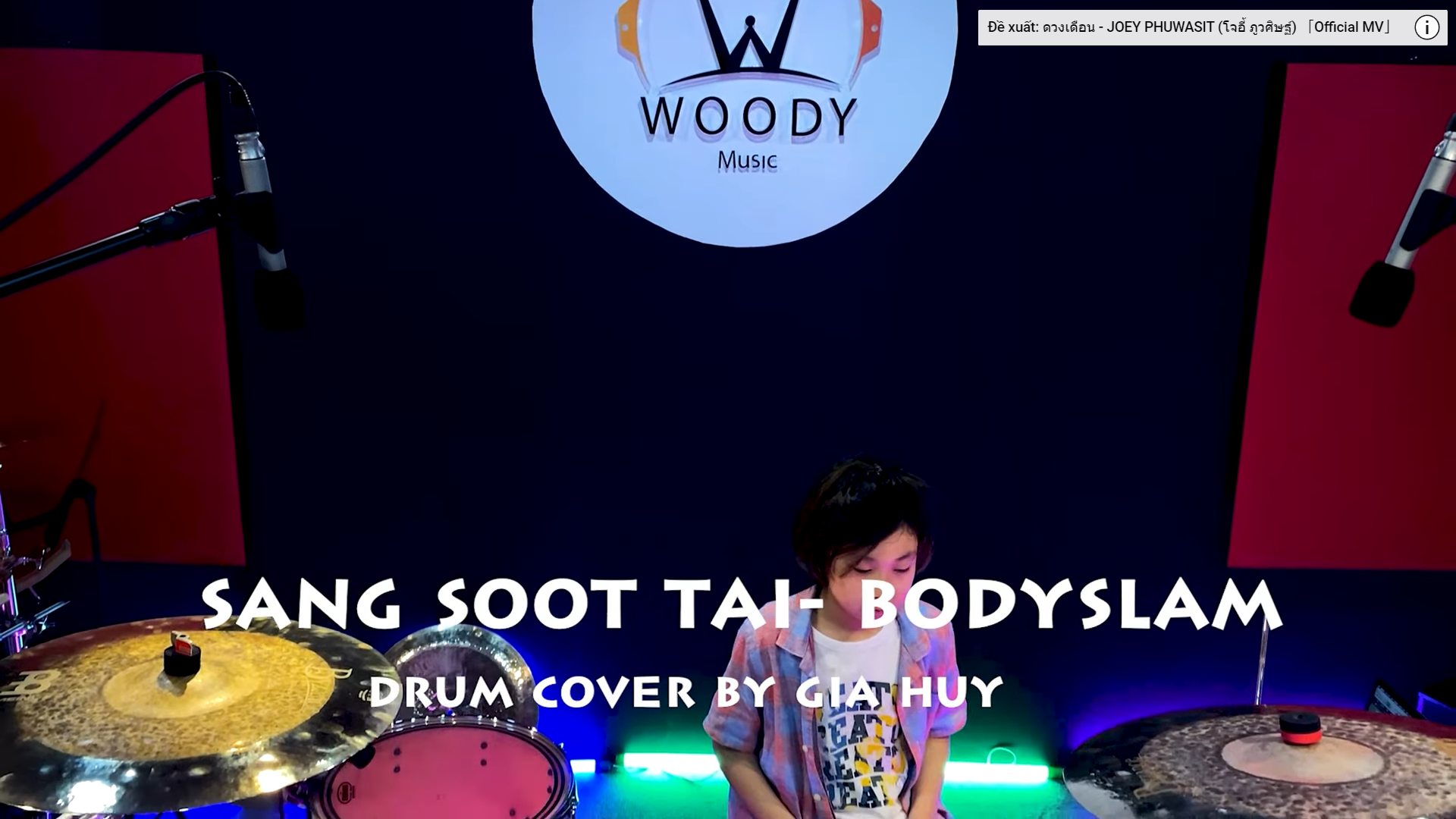 Sang Soot Tai แสงสุดท้าย - Bodyslam (Dumcover by Gia Huy 10 years old)