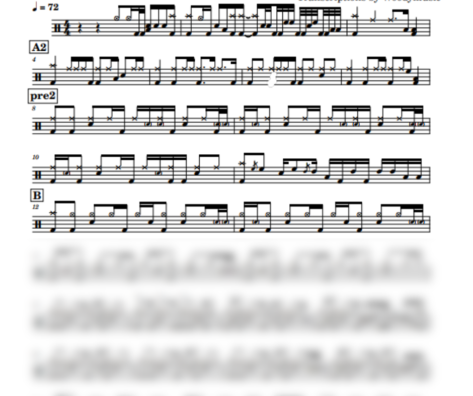Phép Màu DRUMSHEET - DRUMLESSON (TRẦN TÍN)