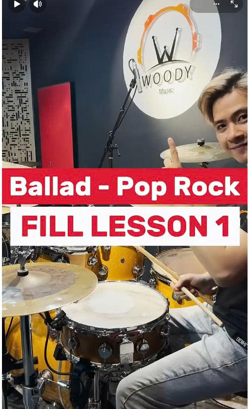 14 Câu báo trống thể loại Ballad cơ bản và nâng cao. Download File PDF